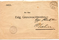 Envelope with letter