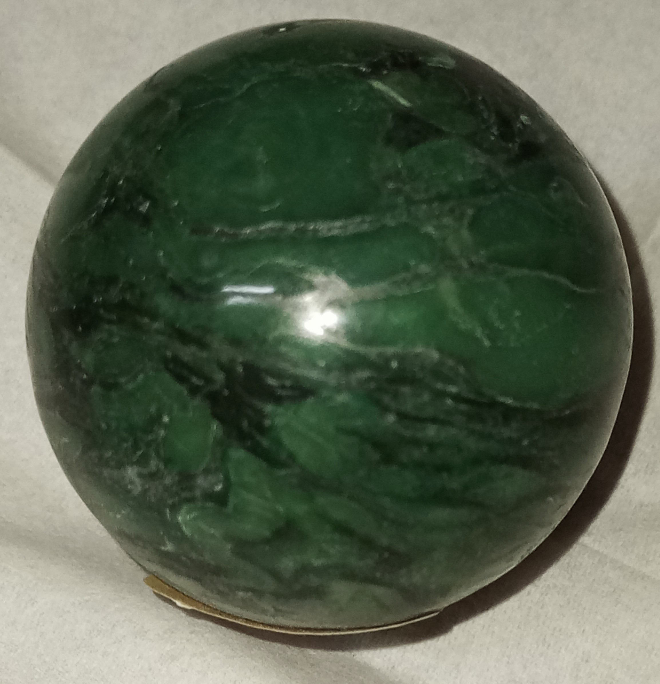 African Jade sphere
