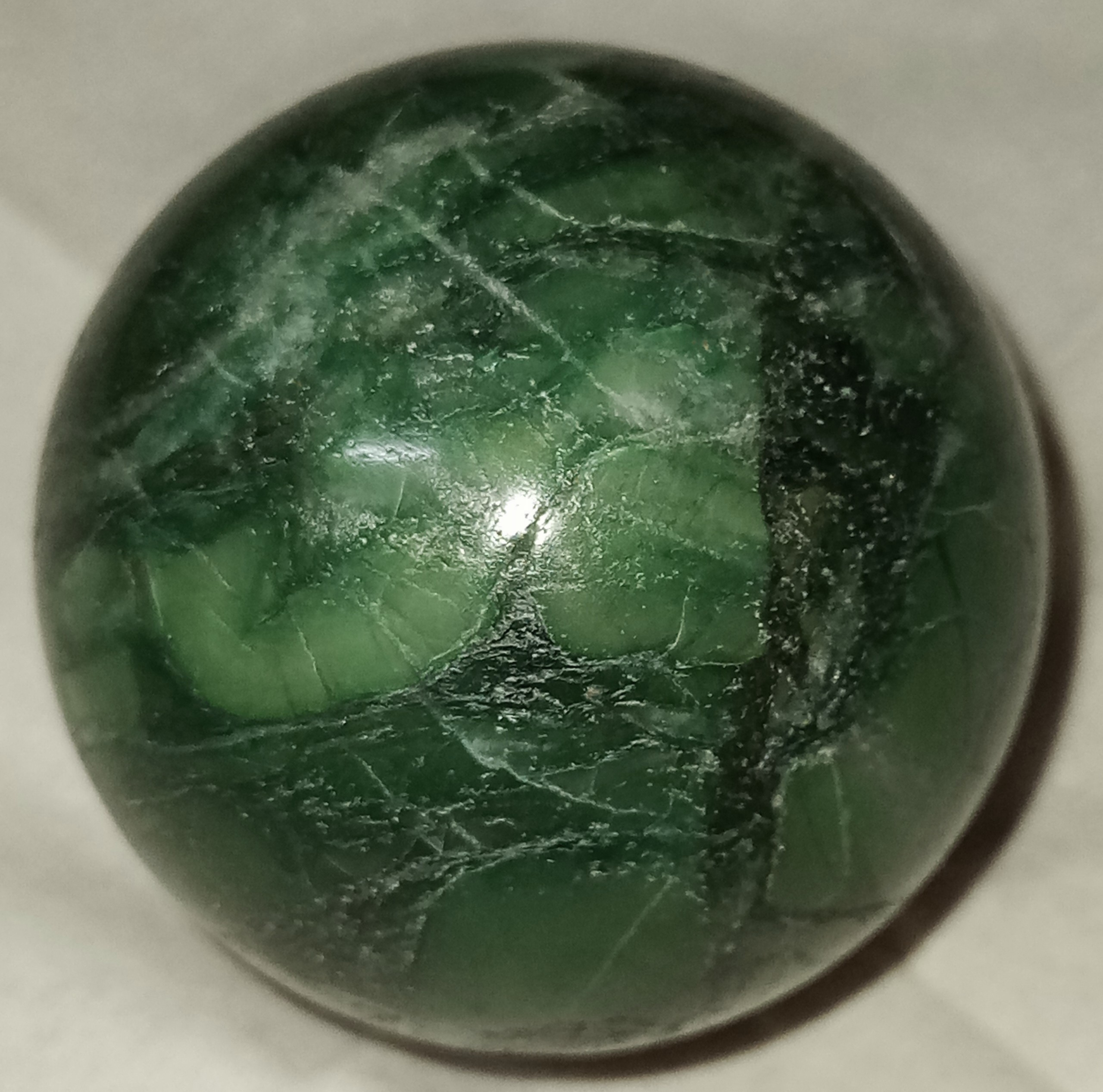 African Jade sphere